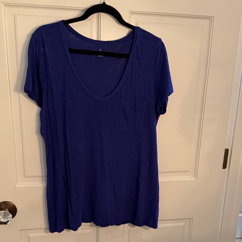Caslon Royal Blue Short Sleeve Tee